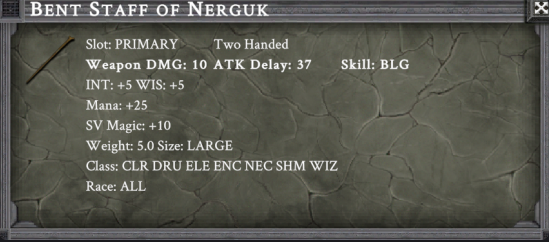 BENT STAFF OF NERGUK item card